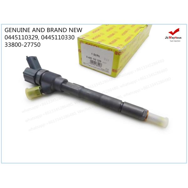 BOSCH GENUINE AND BRAND NEW DIESEL FUEL INJECTOR 0445110329 0445110330 33800-27750 FOR HYUNDAI SANTA FE D-ENGINE,VGT 2.2