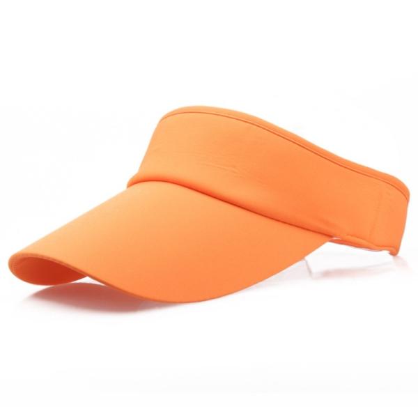 verão ocasional feito sob encomenda da cor sólida de Logo Sun Visors Hats Outdoor