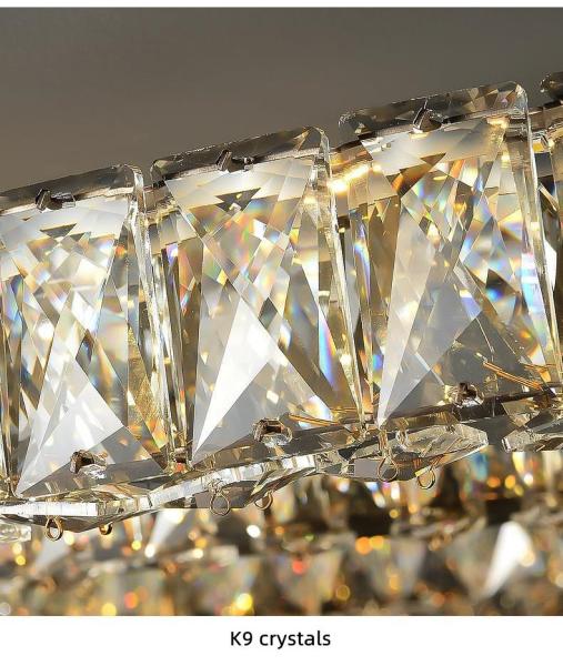Luxury Ring Ceiling Lamp Modern Bedroom Living Room Crystal Ceiling Lamp(WH-CA-100)