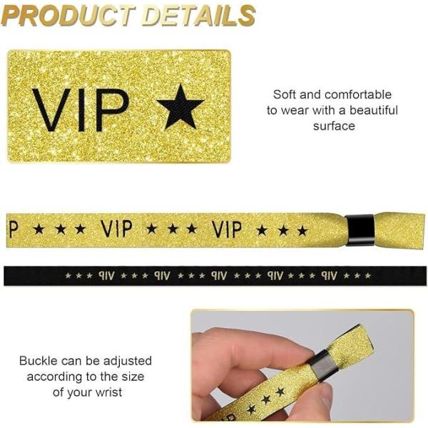 Custom Size and Logo RFID Polyester/Ribbon Wristband for Concert Party Festival Events