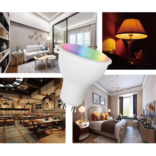 LED Spotlight Lamp Lighting LED Lights Downlight Mr16 Gu10 5w Wi-fi Rgbw Smart Bulb