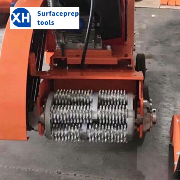 Von Arx FR200 Concrete Floor Scarifier Drum with Carbide TCT Cutters for Surface Profiling