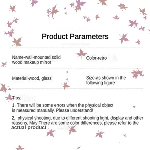 Деревянное зеркало для гостиной в стиле современного дизайна