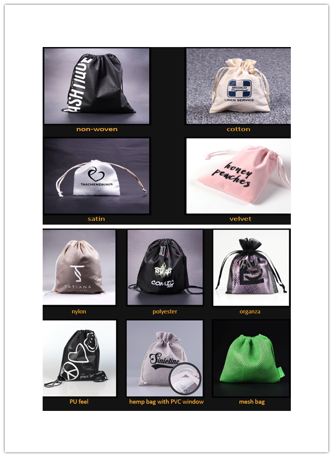 Сумка изготовленного на заказ Drawstring ресницы бархата логотипа белого упаковывая для косметики