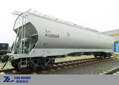 Covered Grain Hopper Wagon Car 1435mm Gauge For Bulk Soybean Corn Wheat
