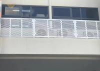 Décoratif Perforé feuille métallique d'aluminium pliage soudage coupe perforation