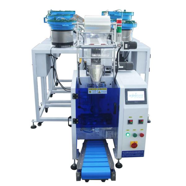 High accuracy plastic parts vibration counting machine counting small automatic screws nut packing machine supplier