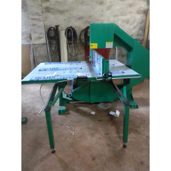Vertical foam cutter machine/plastic sheet saw cutting machine/eva rubber cutter Credible supplier