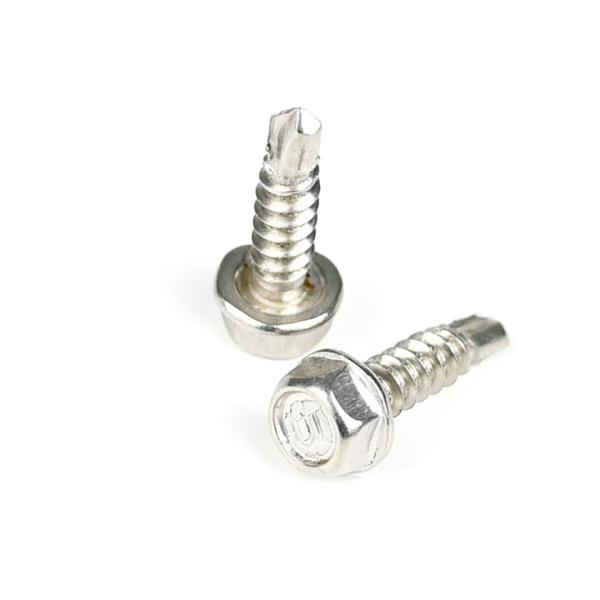 Torx Drive Stainless Steel Hex Head Drilling Screw Sus304 Tornillos De Acero Inoxidable