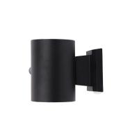 Candelabro de parede solar PIR Motion Sensor 100LM da parede do cilindro fixado na parede para cima e para baixo a luz