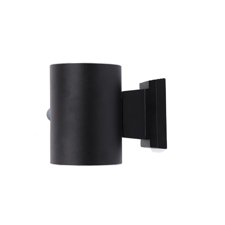 Стена датчика движения 100LM Sconce PIR стены цилиндра солнечная установила вверх и вниз света
