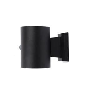 Cylinder Solar Wall Sconce PIR Motion Sensor 100LM Wall Mounted Up And Down