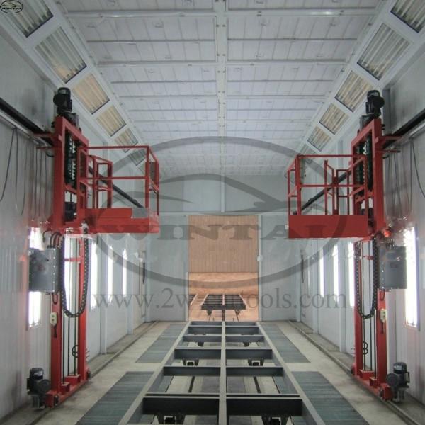 30m Bote de pintura industrial 380V diesel de aquecimento personalizável para ônibus caminhão