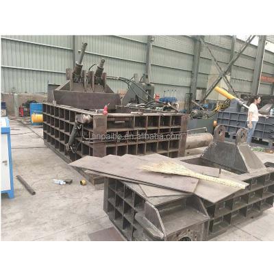 Baler de embalagem de metal de alumínio de 22kW para compactação de latas de resíduos e sucata de metal