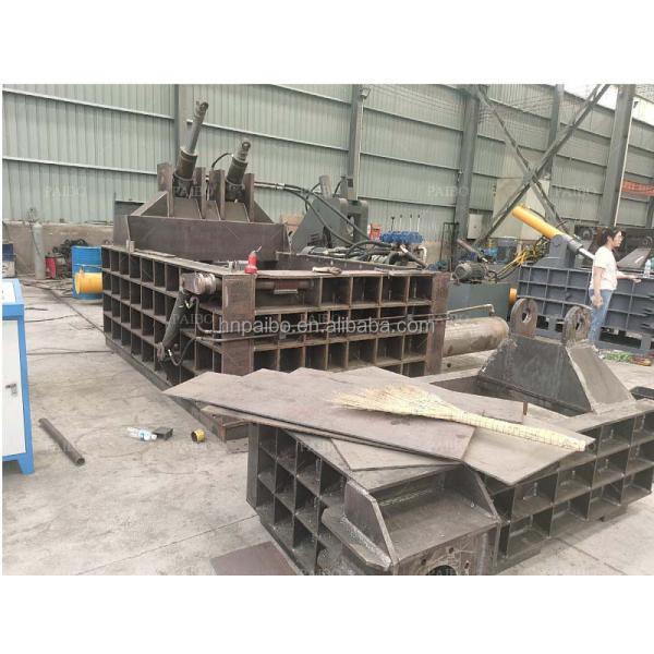 Máquina de embalagem hidráulica de resíduos metálicos de alta velocidade de 5000 kg