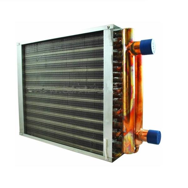 Electrophoresis 7.94mm Finned Coil Heat Exchanger For Water Cooler