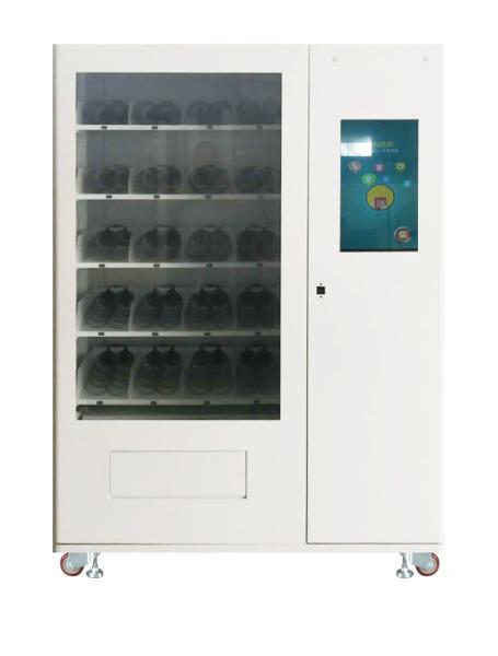 máquina de venda automática automática afortunada da caixa e do presente com managementn do asvertisement na alameda