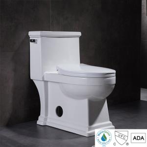 une seule pièce ovale de toilette de la bonne taille 4.8l standard américaine au