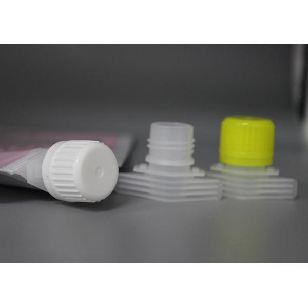PE Recipe Capsule Plastic Spout Caps Diameter 16mm OEM Service
