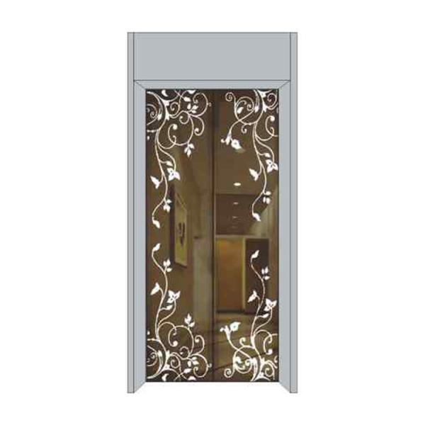 0.6mm 304 Elevator Stainless Steel Sheet Etching PVD For Lift Door Or Cabin