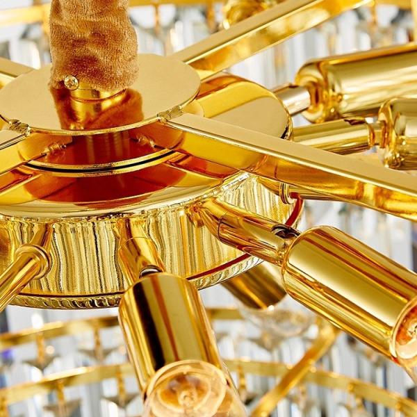 Crystal Clear Luxury Modern Pendant Light Decoration Vintage