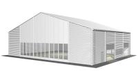 Elevado desempenho pré-fabricado das estruturas de construção do metal da casa de armação de aço de Q235 Q345