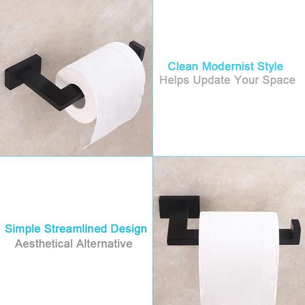 Single Matte Toilet Roll Storage Holder Stainless Steel Toilet Roll Holder