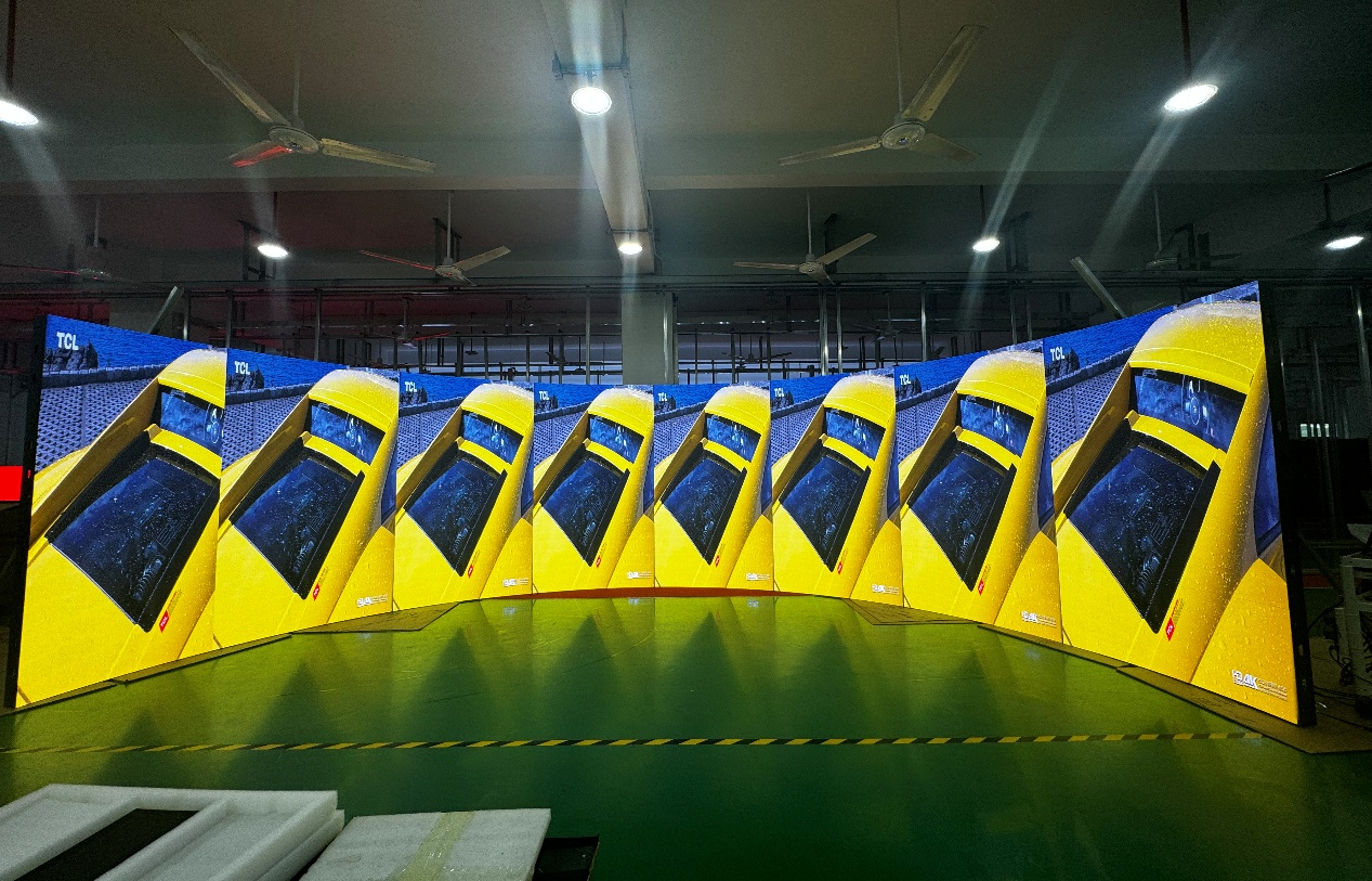 Easy Maintenance IP43 Led Stage Backdrop Screen Flexible P2.5 Indoor Led Display