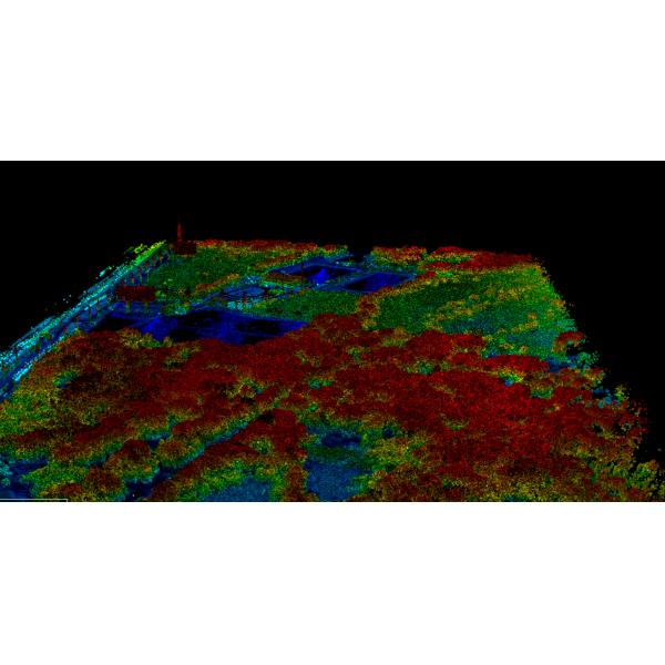 БПЛА Lidar Mapping Geosun GS-130X AGL 120 м Встроенная 26-мегапиксельная RGB-камера Сильное проникновение Линия электропередач Лесная съемка