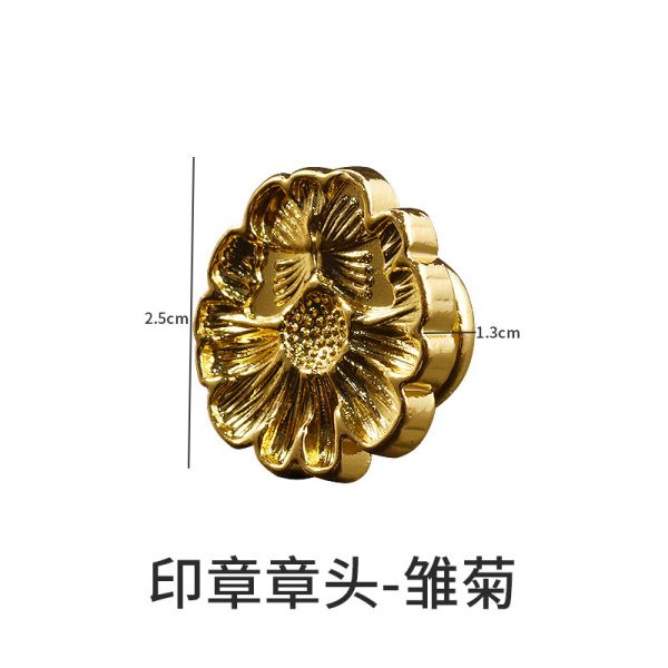 Drip glue DIY seal handle silicone mold fire paint seal head envelope wax seal universal handle grinding tool