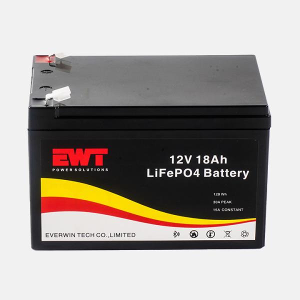 Batterie au lithium-fer-phosphate de 18Ah 24V IFR26700 LiFePO4 Batterie au LFP
