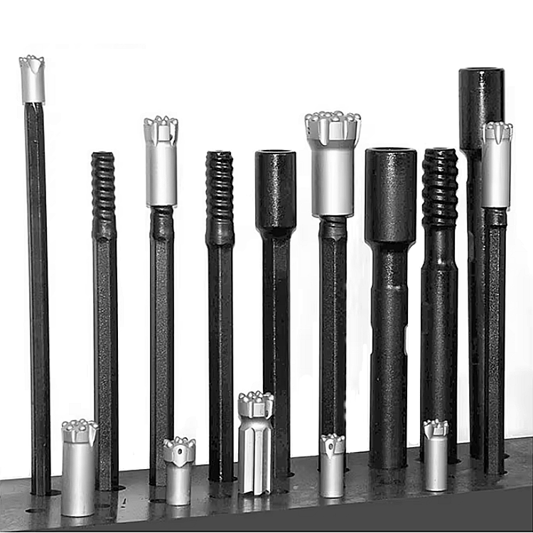 Manufacturer Thread MF  MM Drilling Rod R38 T38 T45 T51 GT60 Extension Drill Rod