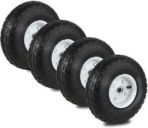 8 10 12 13 16 Inch Low Price Hand Truck Tire Trolley Tire Inflatable Pneumatic Rubber Wheels