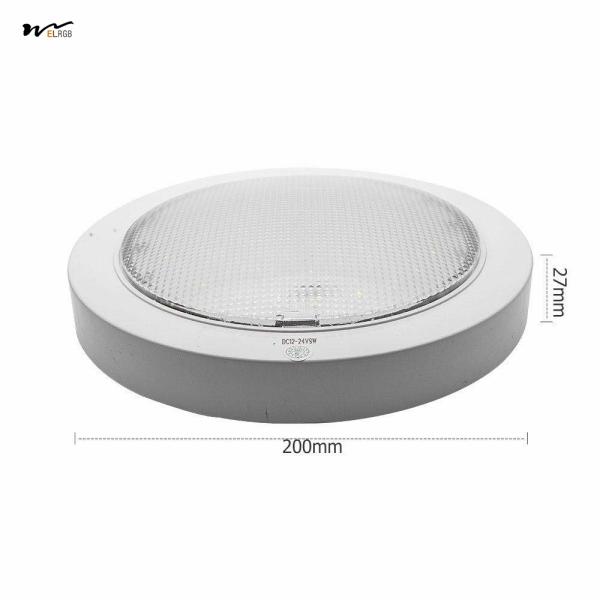 RV LED Ceiling Dome Light HugeАвто 12V 9W Downlight для автотранспорта