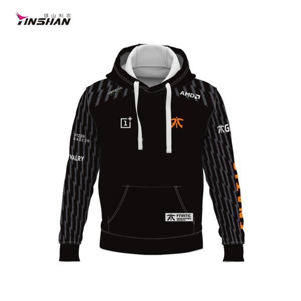Unisex Windproof Lightweight Breathable Gaming Hoodie with Customized Logo Design