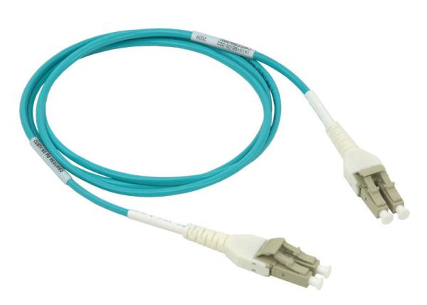 Indoor FTTH OM3 OM4 LC to LC Fiber Patch Cable PC / APC / UPC Polishing