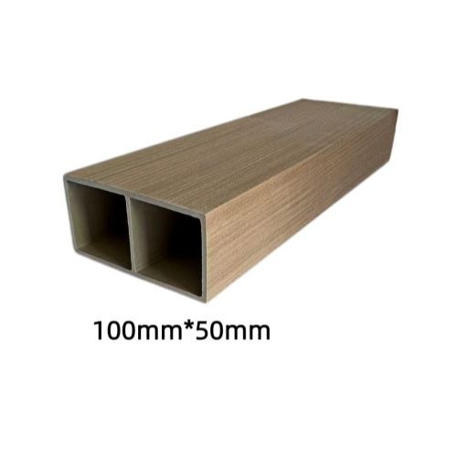 Low Maintenance WPC Tube Facade Batten With Certified Quality Control
