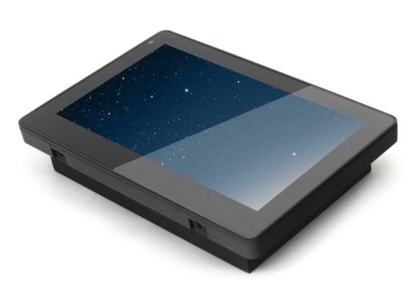 Smart Home Black/White Color 7 Inch Android Tablet With WIFI Intercom POE Inwall Mounted Brackets