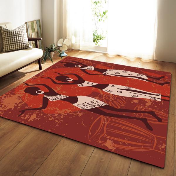 Living room carpet, bedroom floor mat, DIY pattern, flexible cross-border carpet door mat