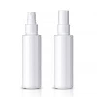 L'emballage cosmétique en plastique cylindrique blanc des bouteilles 120ml 4OZ met en bouteille pour la tonalité