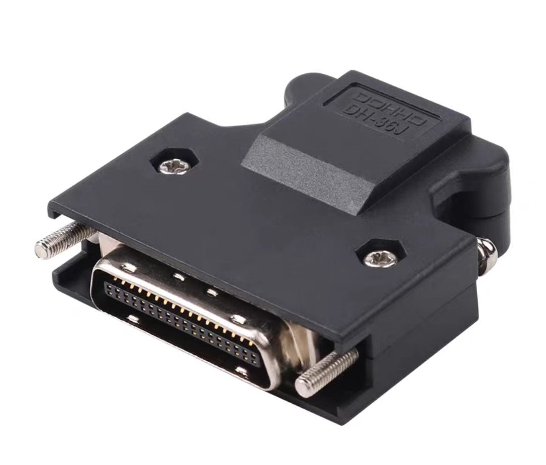SCSI Connector SM-14P/20/26/36P/50P Full Metal Box Compatible with Mitsubishi/Yaskawa Servo