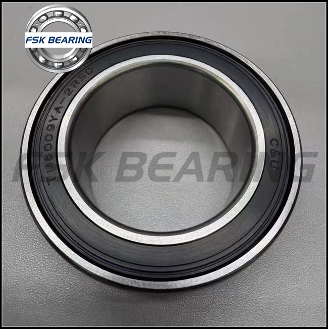 Thermally stabilized TM6009YA-2RSD Single Row Deep Groove Ball Bearing suitable for variable speed operation