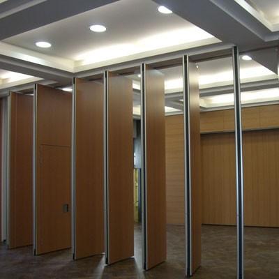 Movable Sound Proof Partitions , Office Fire Resistant Acoustic Wall Panel