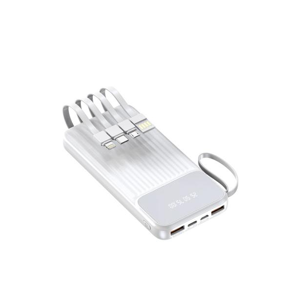 5V/2A Type-C Input Powerbank 10000mAh Slim Mobile Charger Power Bank With CE Certificate
