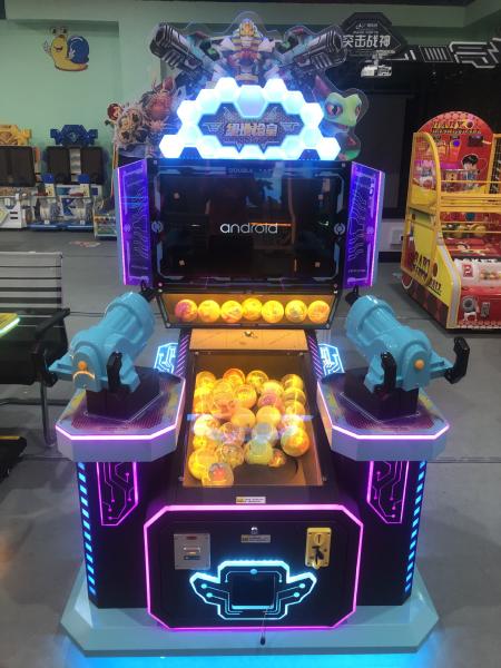 Crianças Pusher Arcade Shooting Gun máquina de jogo adequado para idades 8 anos Todos os tipos de plugue
