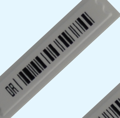 La etiqueta del RF de la ropa del supermercado con el logotipo aumentado/suavemente seguridad marca con etiqueta