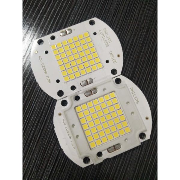 Лампа наивысшей мощности 6500LM модуля СИД PCB DC42V 50W 1.6mm 2.0mm