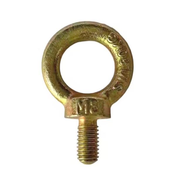 ZINC Finish Drop Forged Carbon Steel Lifting Eye Bolt JIS1168 for Lifting Equipment