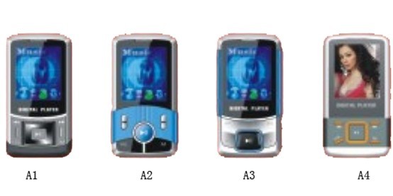 Цветастый Mp4 игрок ORE-1811