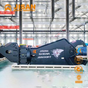 Инструментальный ящик ножницы подрыванием приложения экскаватора 55 тонн для металлолома конструкции мобильного